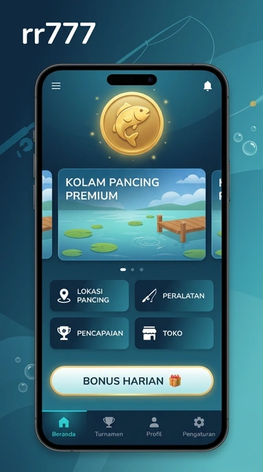 Cuplikan layar menu unduhan rr777 untuk perangkat Android